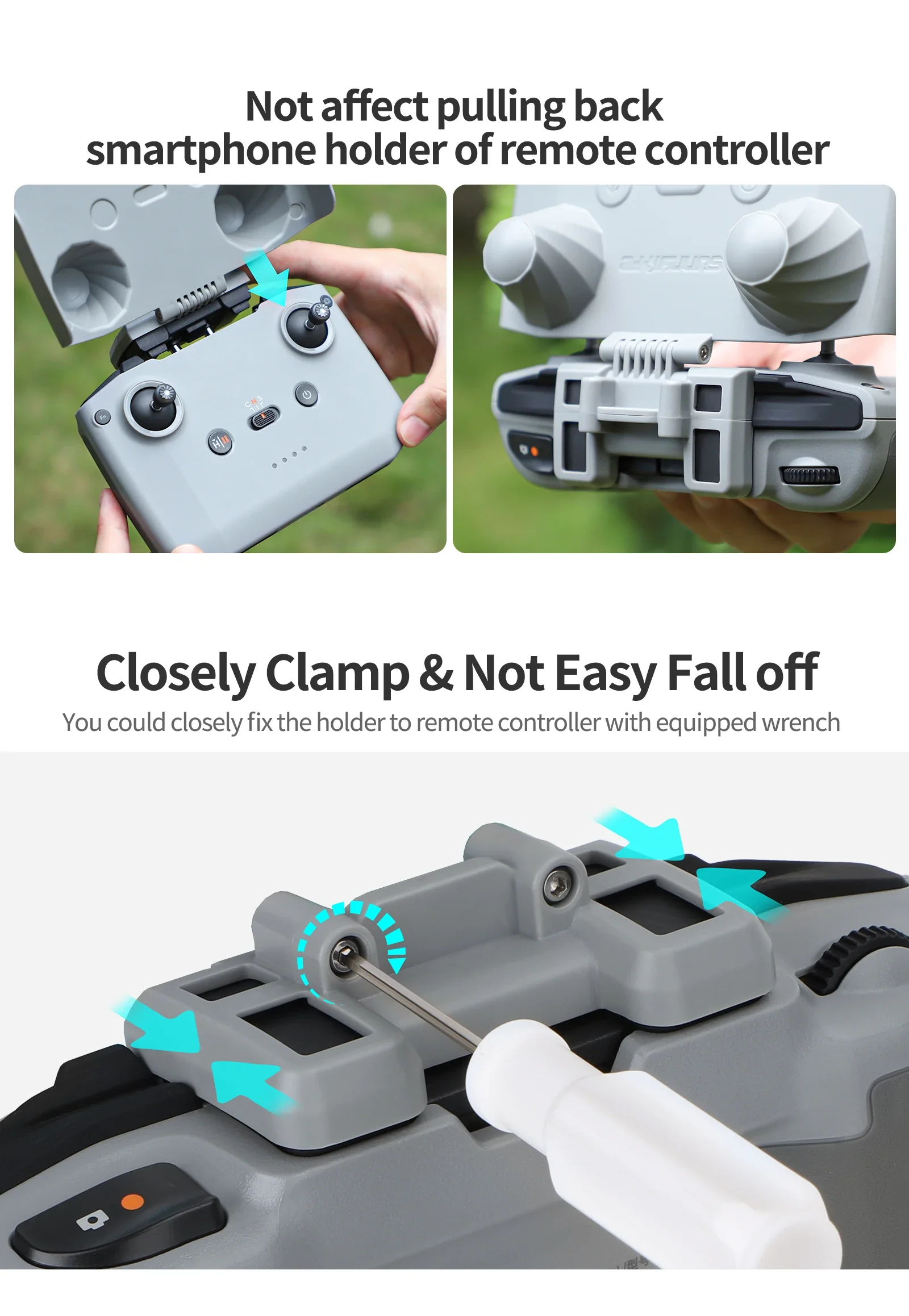 2 in 1 Controller Protector Su - Dji Drone Mini 3 review and price