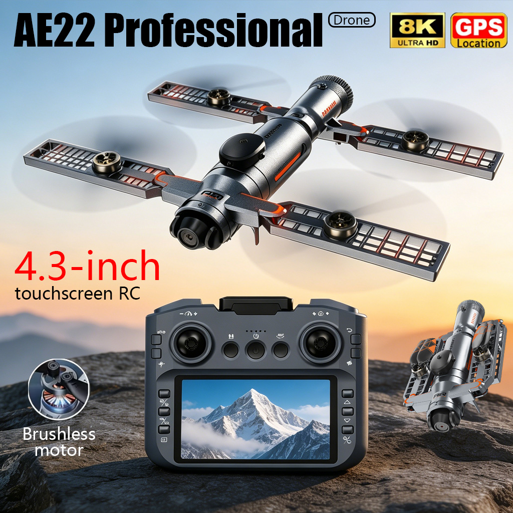 Upgraded AE22 PRO MAX Foldable - Drone Kit Professional review and price