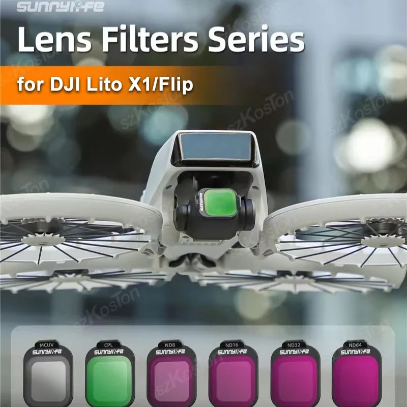 Lens Filter Kit For DJI LITO X - Drone Kit Build Yourself review and price