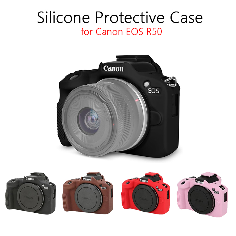 Silicone Protective Case for C - Canon Camera Eos R50 review and price